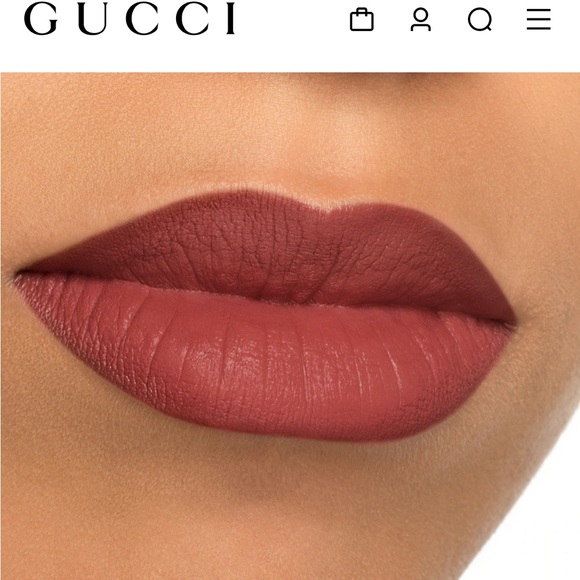 Gucci Rouge liquid matte Nellie Cherry 521 - Picture 5 of 10